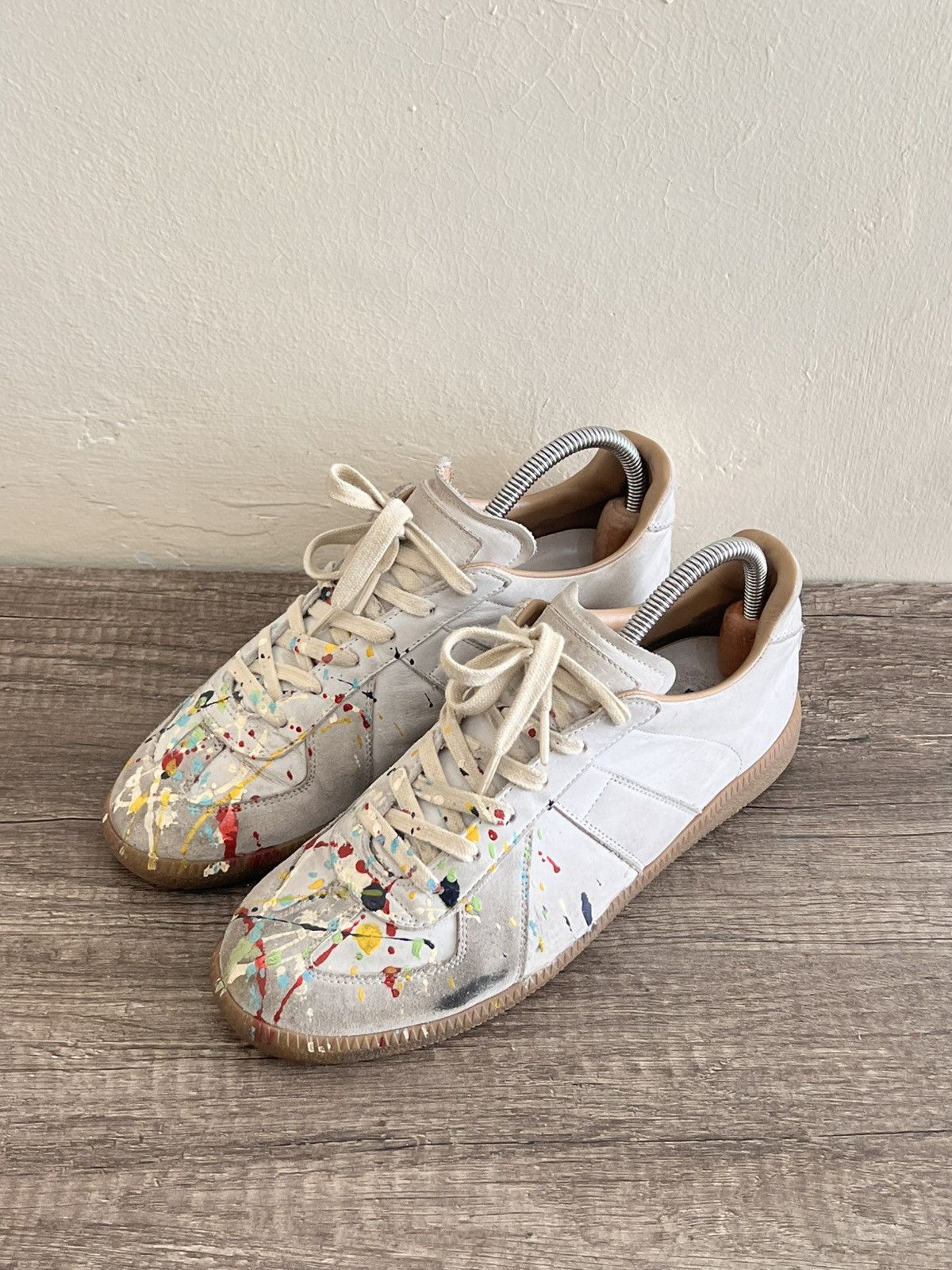 Maison Margiela Paint Splatter Replica Gat Sneakers