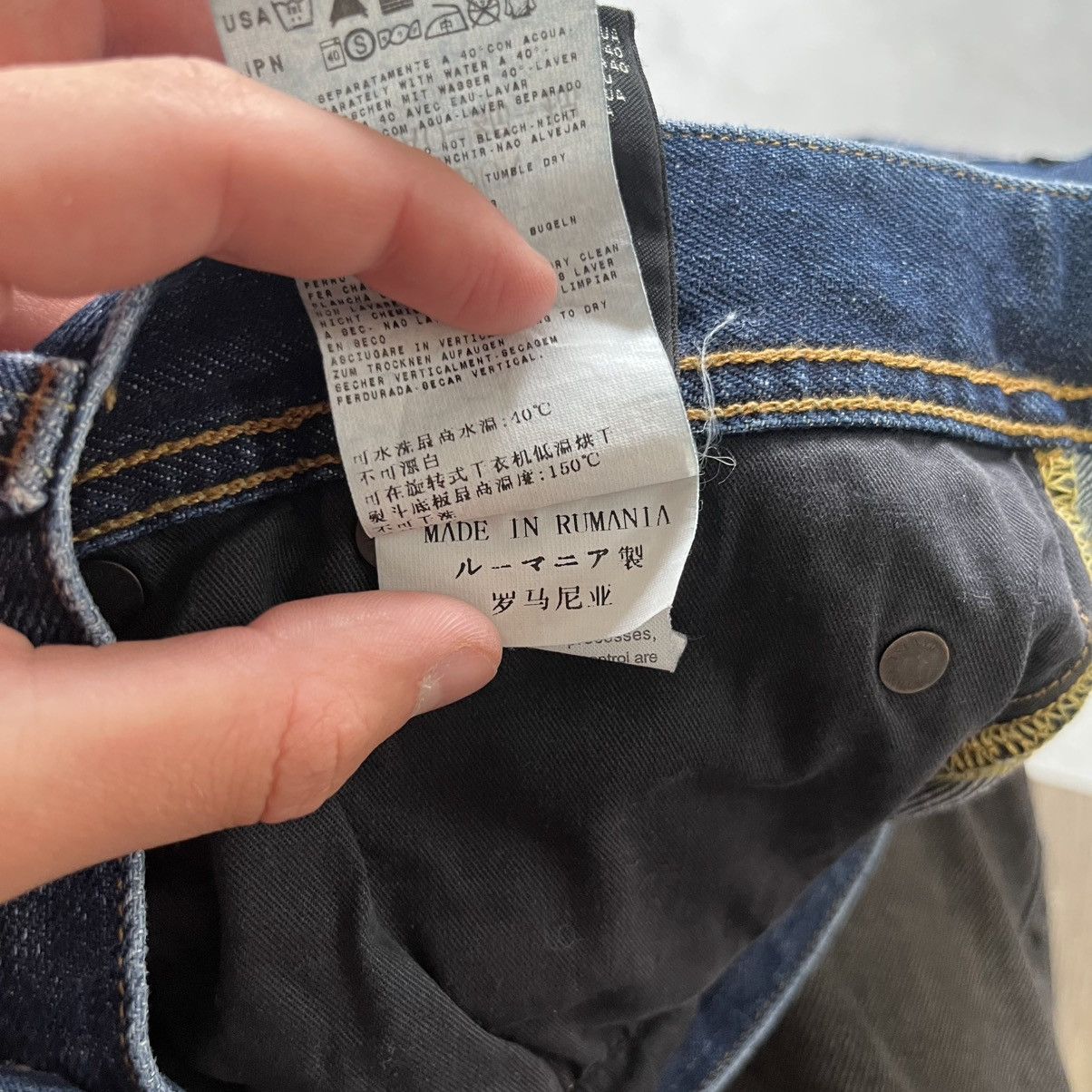Stone Island Vintage Stone Island Denim Jeans Pants Size US 34 / EU 50 - 15 Thumbnail