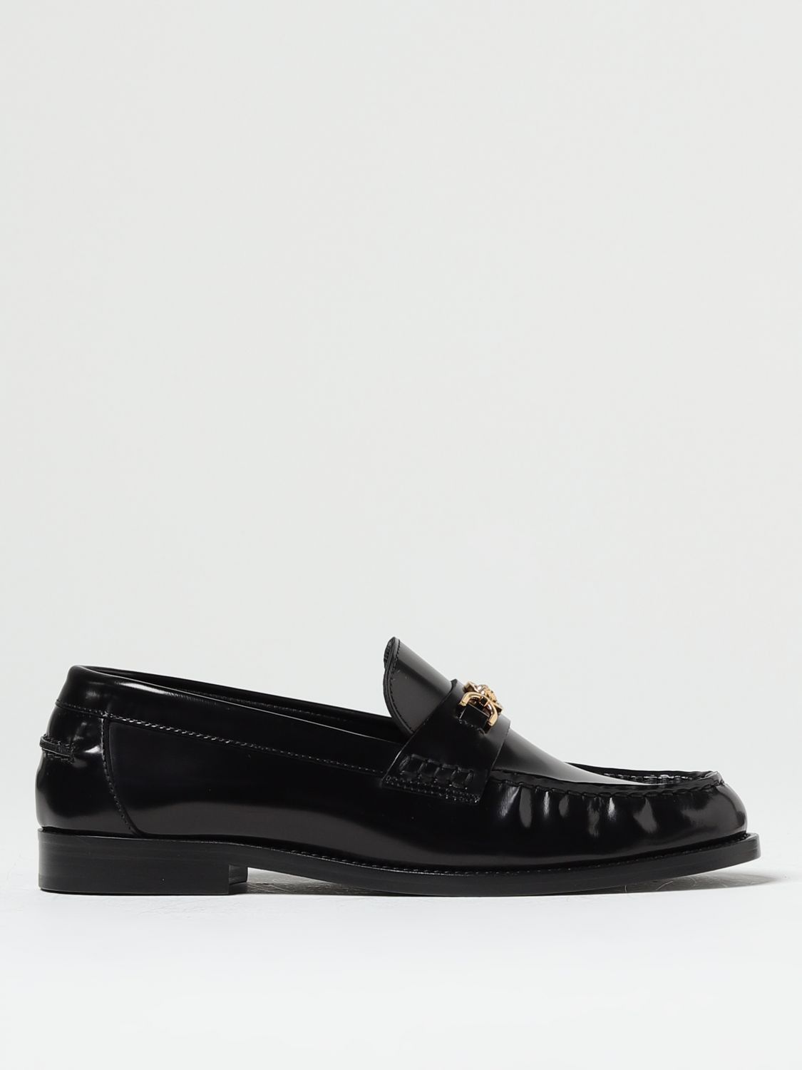 Vintage Versace Company Jeans Suede Loafers Shoes Size 11 Black