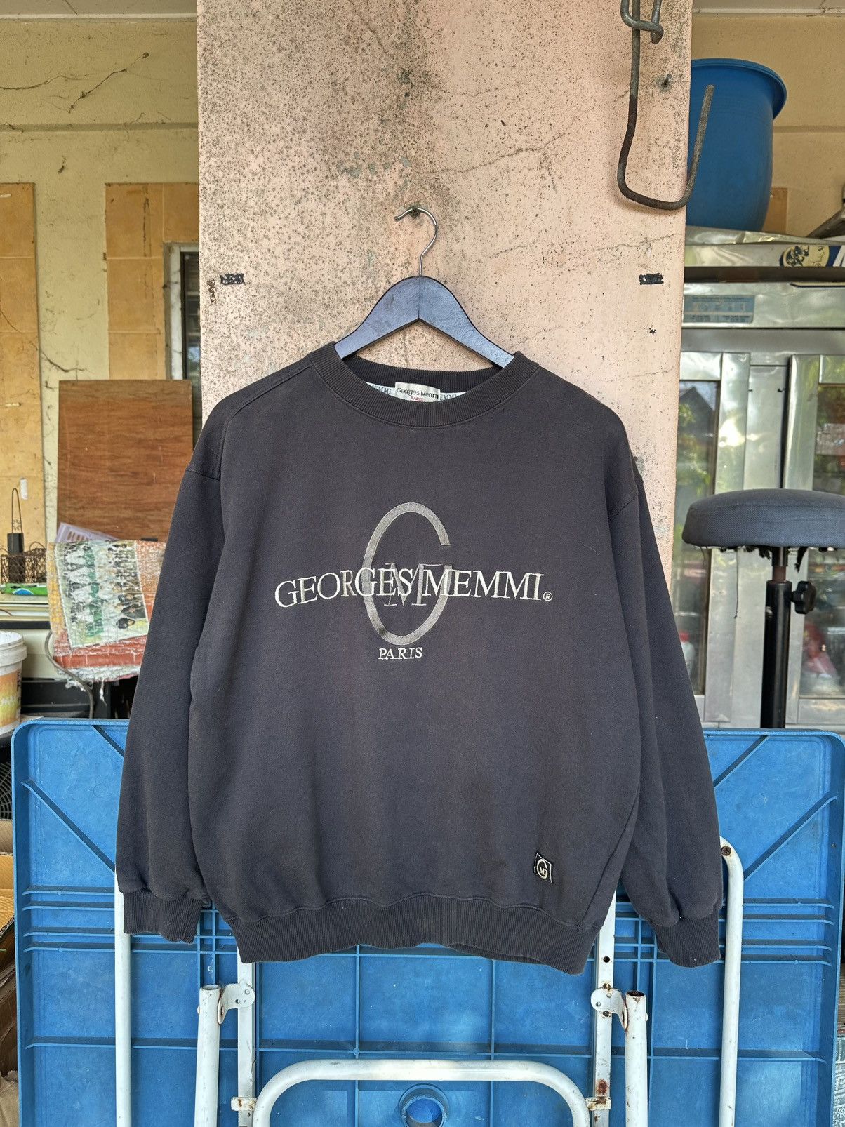 Vintage Georges Memmi Embroidery Sweater Size US S / EU 44-46 / 1 - 1 Thumbnail