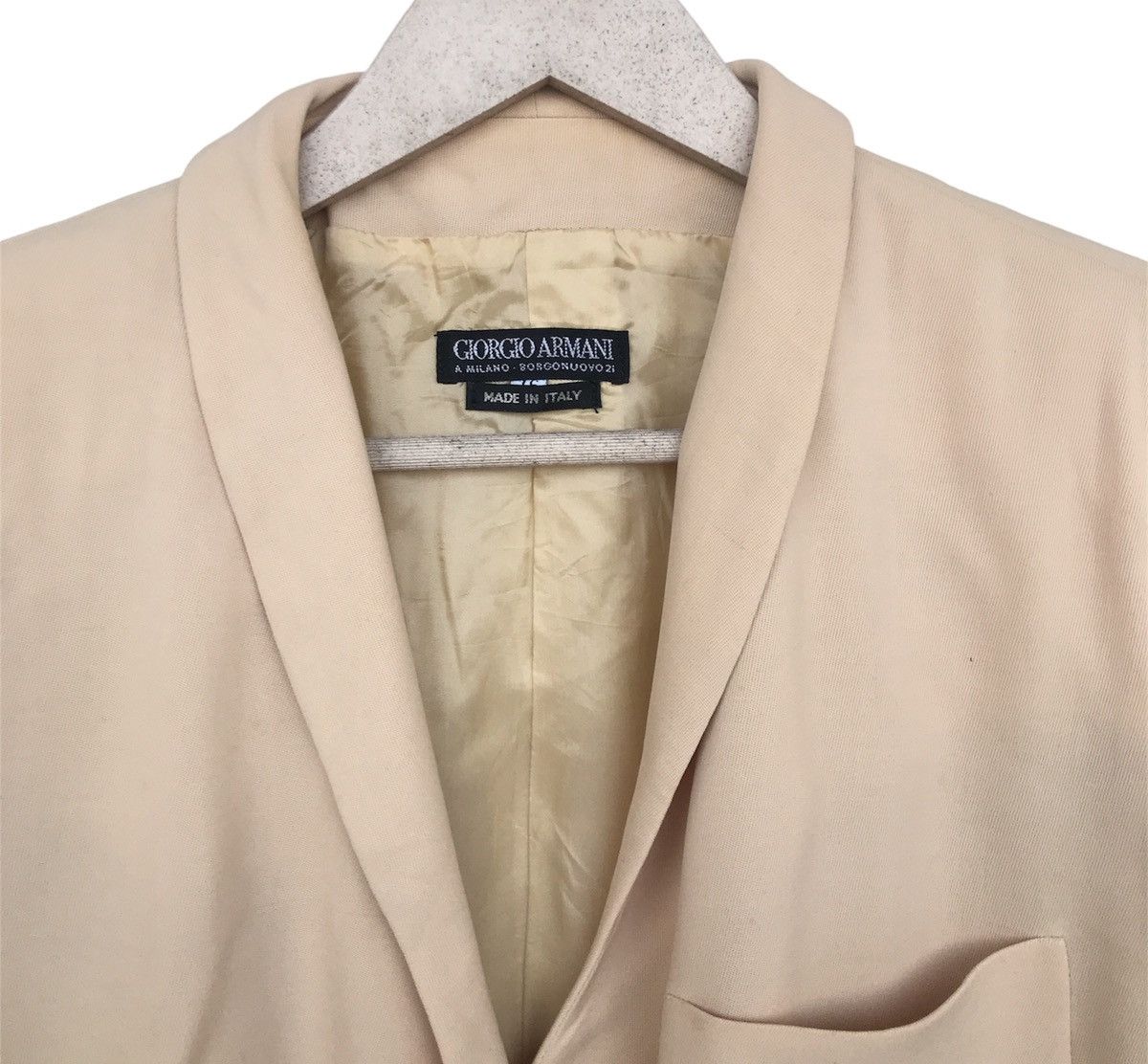 Giorgio Armani × Vintage Vintage GIORGIO ARMANI Jacket Size 3XL / US 20-22 - 4 Thumbnail