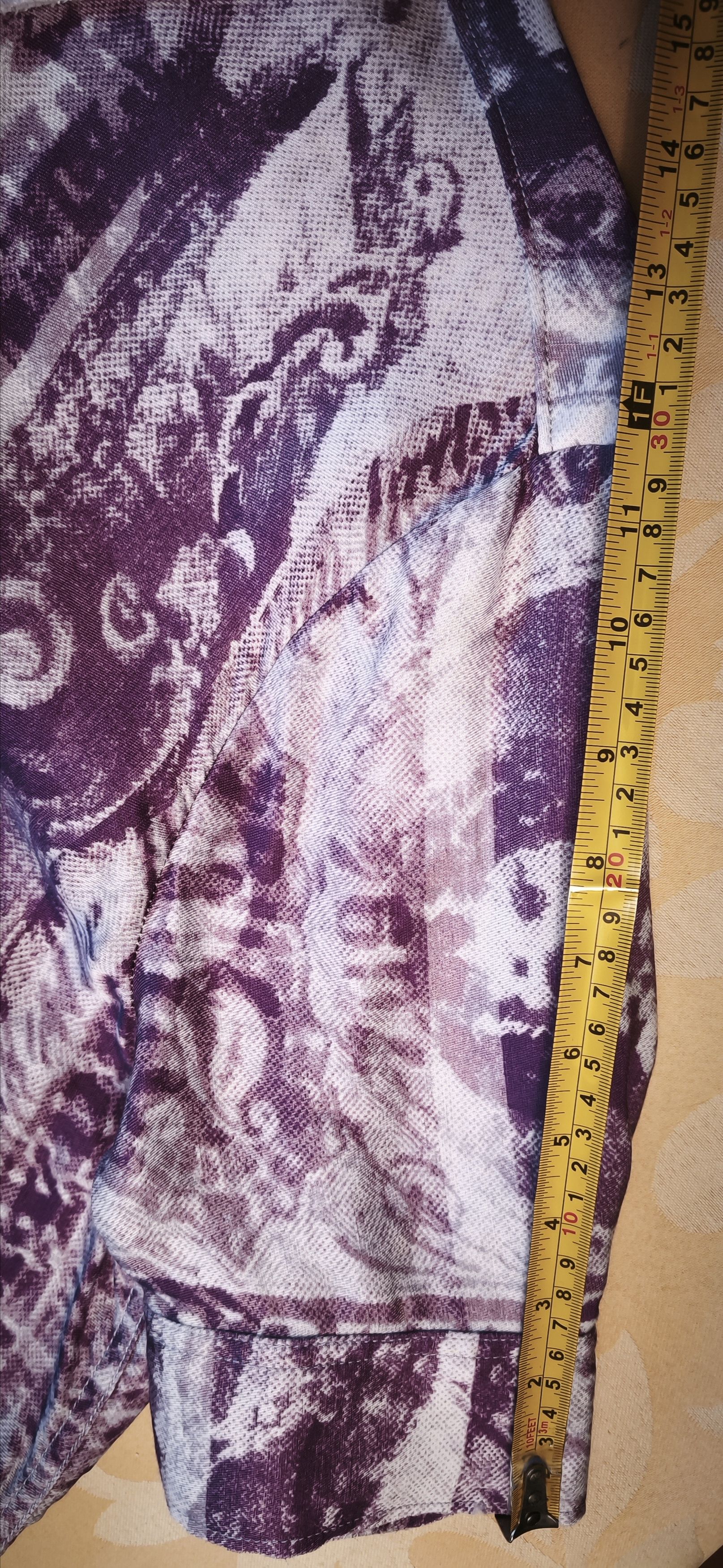 Acne Studios Oversized shirt - dollar bill-inspired print Size M / US 6-8 / IT 42-44 - 8 Thumbnail