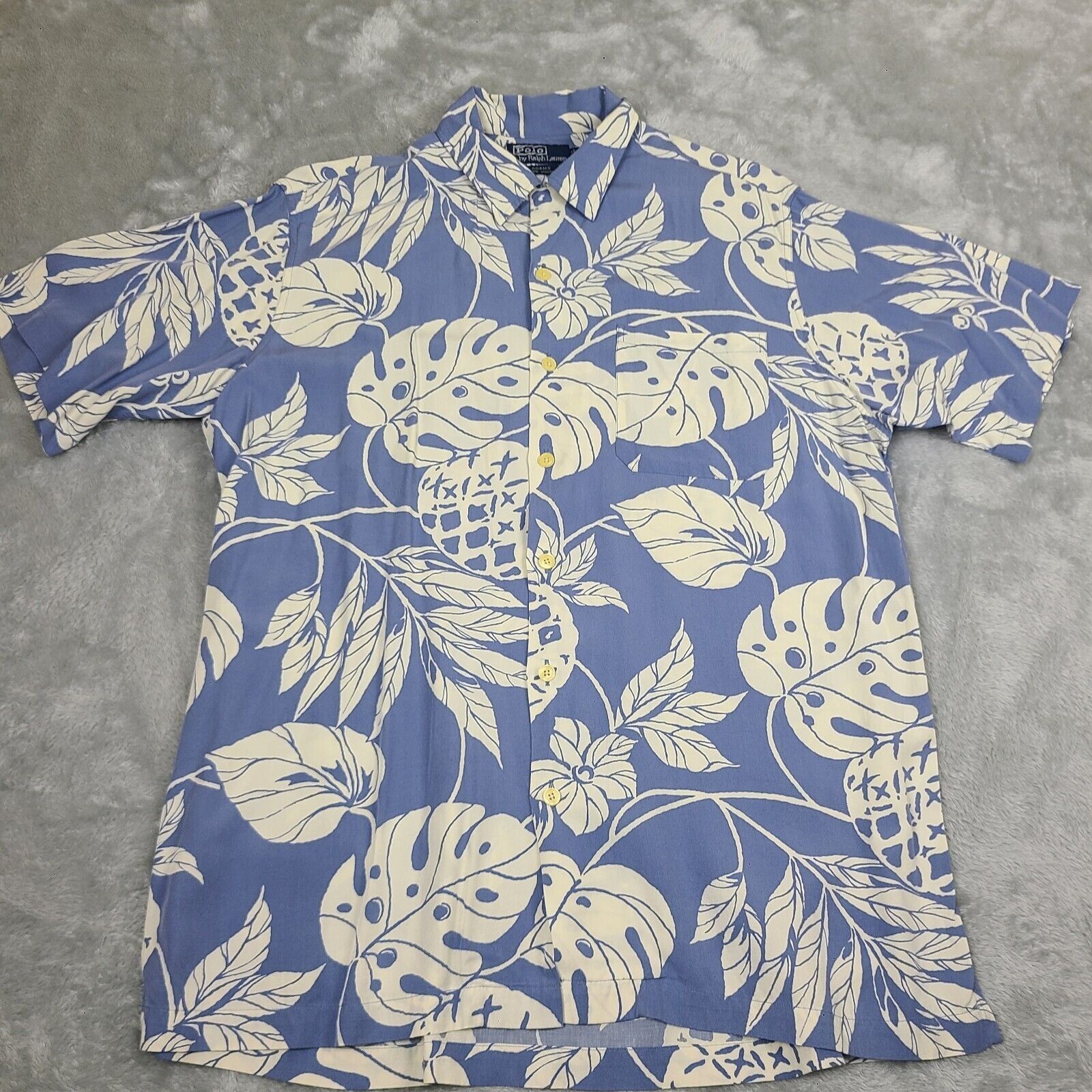 Polo Ralph Lauren Vtg Polo Ralph Lauren Size Medium "Adams" Hawaiian Camp Shir Size US M / EU 48-50 / 2 - 1 Thumbnail