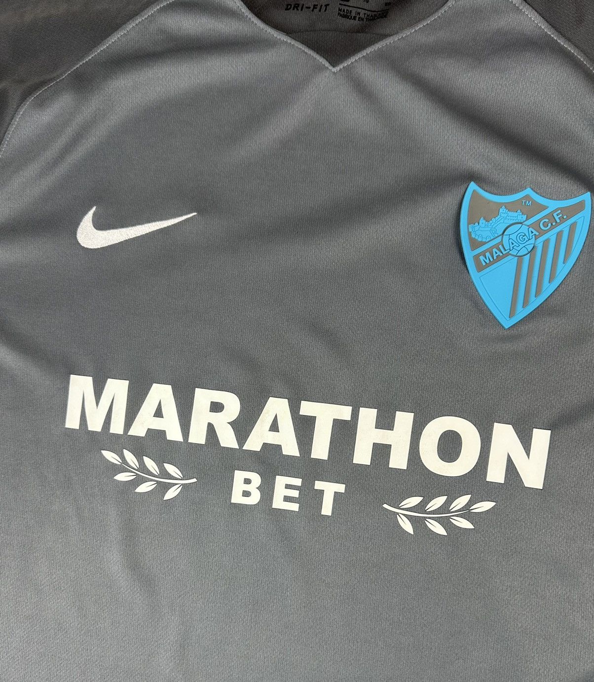 Nike Nike Malaga CF 2017/18 Away Soccer Football Jersey Size US XL / EU 56 / 4 - 8 Thumbnail
