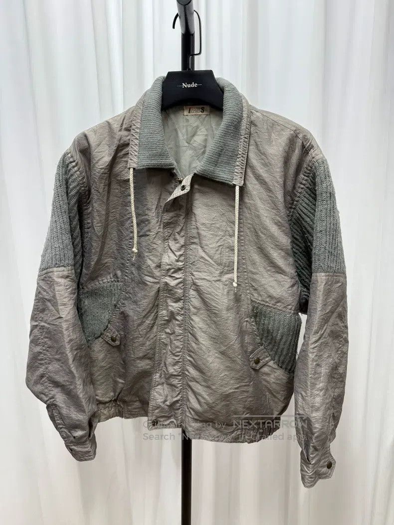 Issey Miyake Issey Miyake Logo patched metallic nylon jacket Size US S / EU 44-46 / 1 - 2 Thumbnail