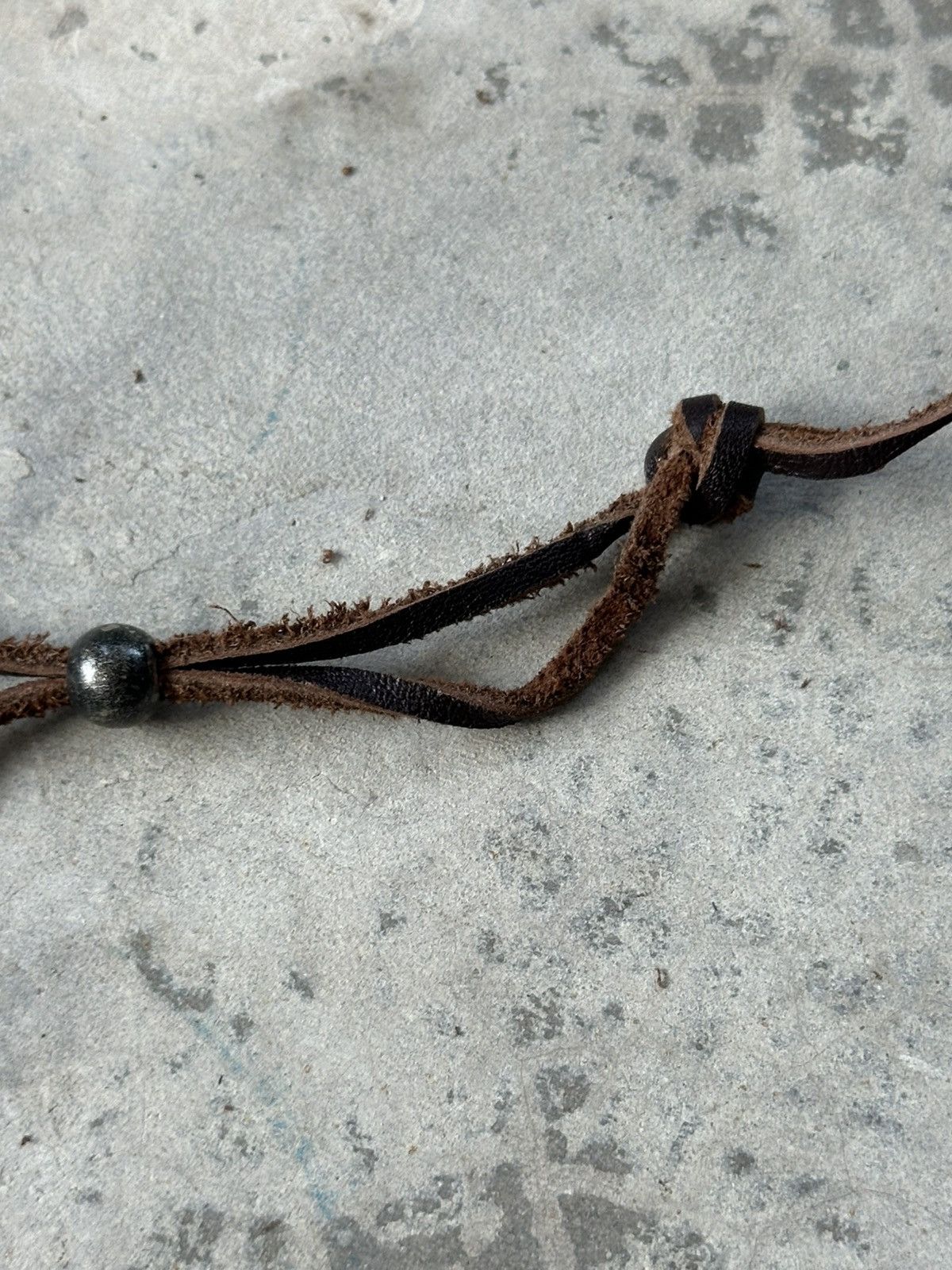 Iron Heart × Japanese Brand Iron Heart Leather KmK Necklace Size ONE SIZE - 8 Thumbnail