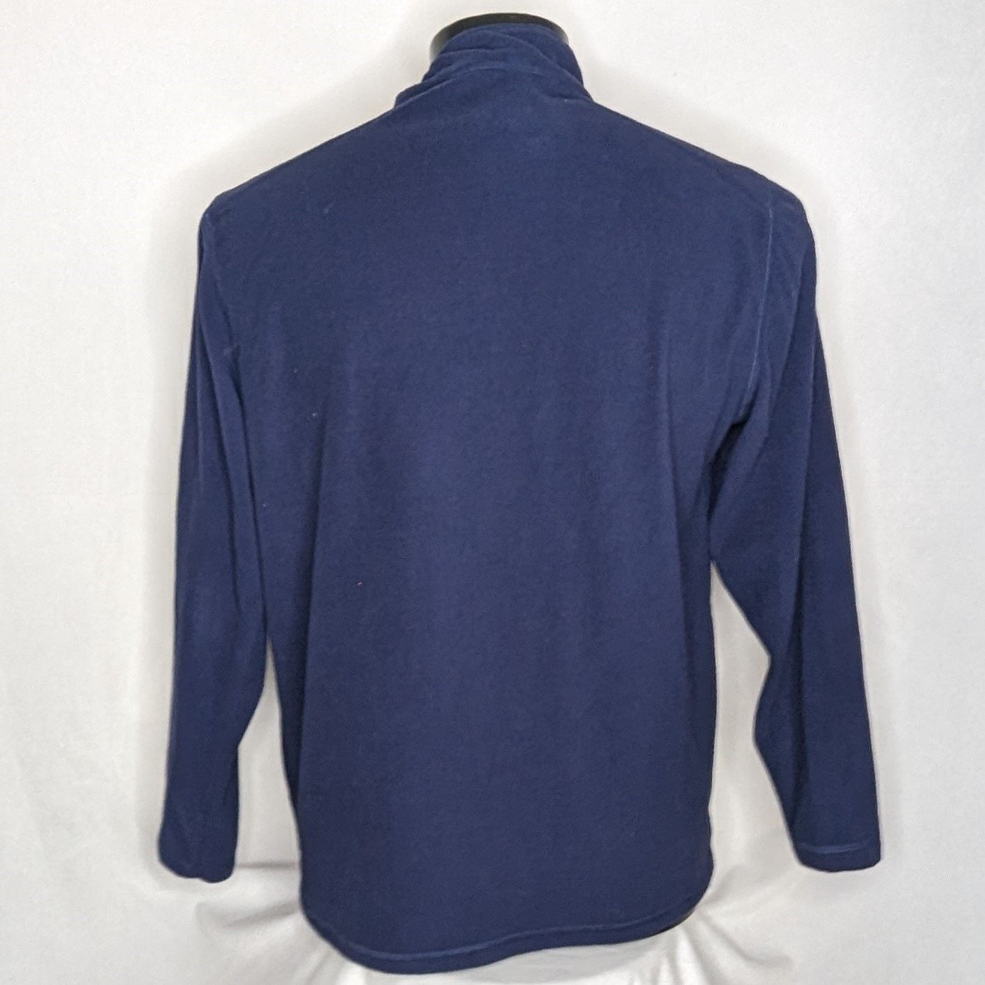 Other Ecorevive Men's Fleece 1/4 Zip Pullover Sweater Medium Blue Size US M / EU 48-50 / 2 - 3 Thumbnail