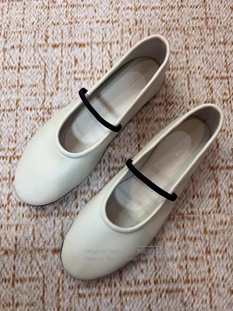 The Row The Row Beige Ballet Shoes Flat Shoes Size US 6.5 / IT 36.5 - 2 Thumbnail
