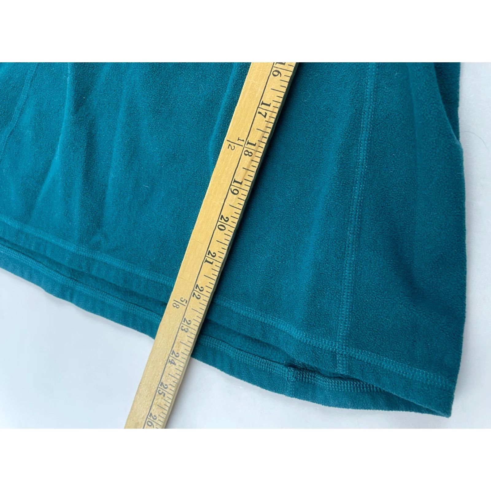The North Face The North Face Fleece Sweater Women’s Small Teal Pullover Quarter Zip Mock Neck Long Sleeve Velvet? Size S / US 4 / IT 40 - 7 Thumbnail