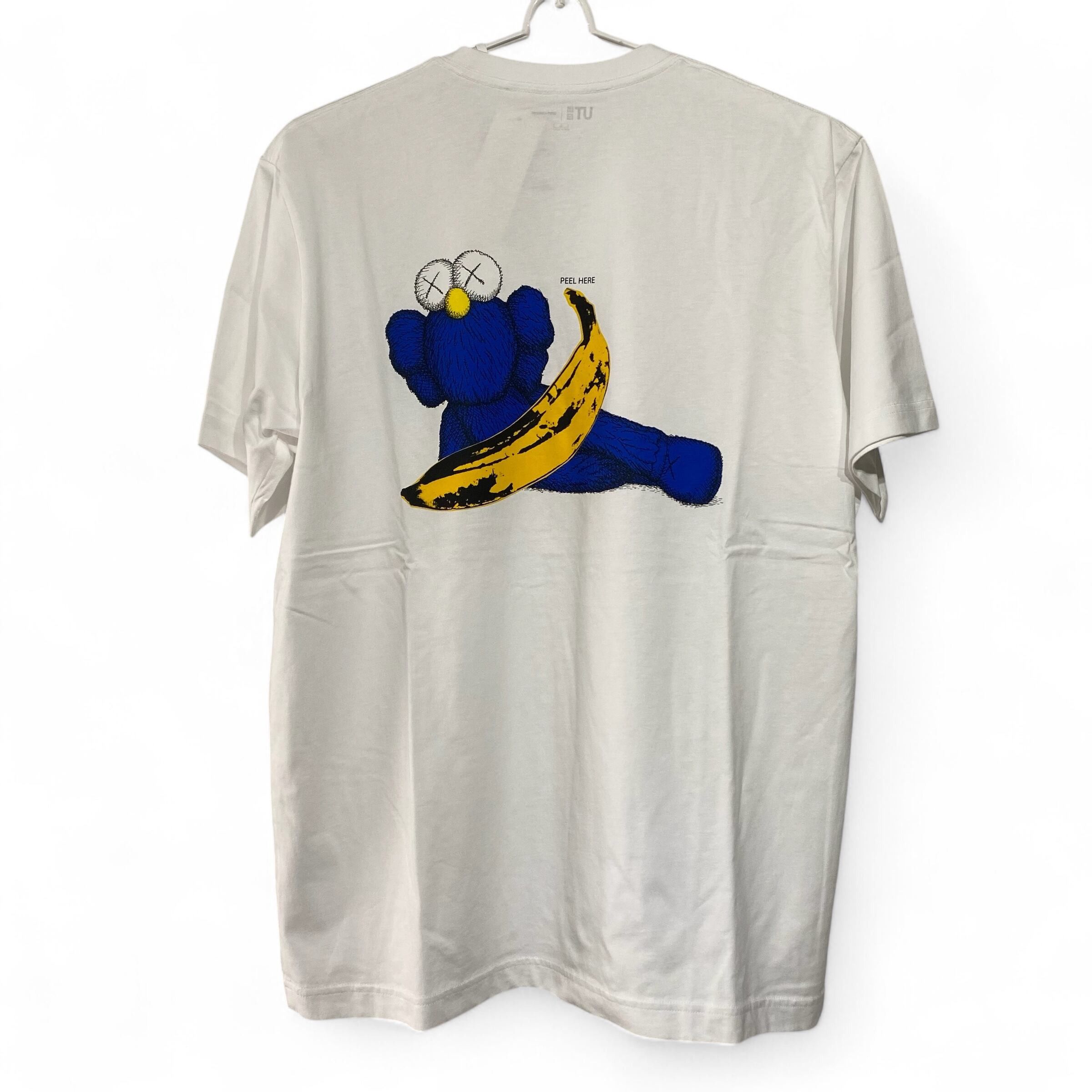 Andy Warhol × Japanese Brand × Kaws KAWS + Warhol Graphic T-Shirt White Size US XXL / EU 58 / 5 - 2 Thumbnail