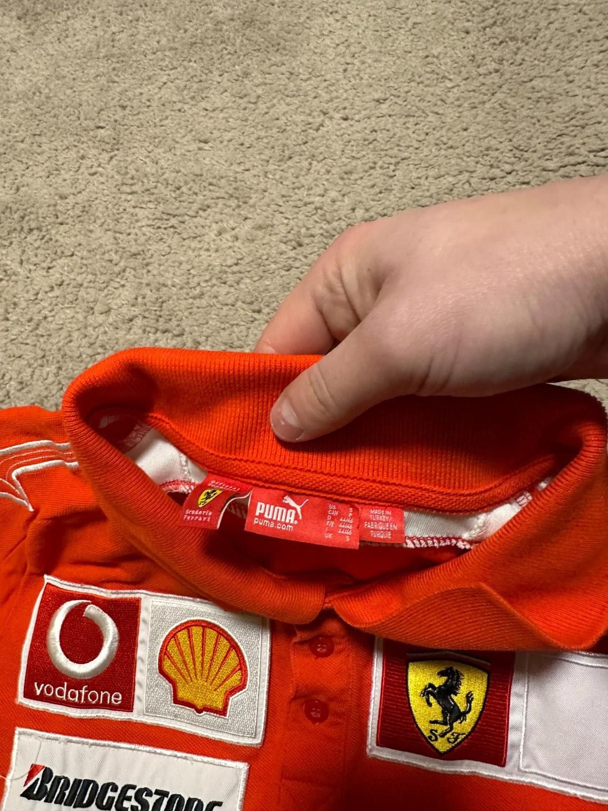 Puma VTG Formula 1 Puma Ferrari F1 Team Shirt Michael Schumacher Size US S / EU 44-46 / 1 - 5 Thumbnail