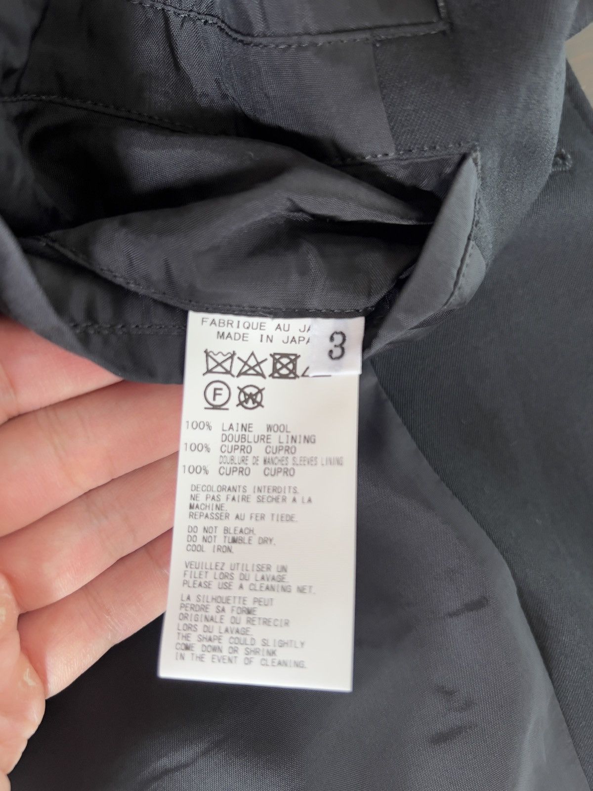 Yohji Yamamoto Yohji Yamamoto REGULATION GABARDINE 5BUTTONS JACKET BLAZER Size US L / EU 52-54 / 3 - 21 Thumbnail