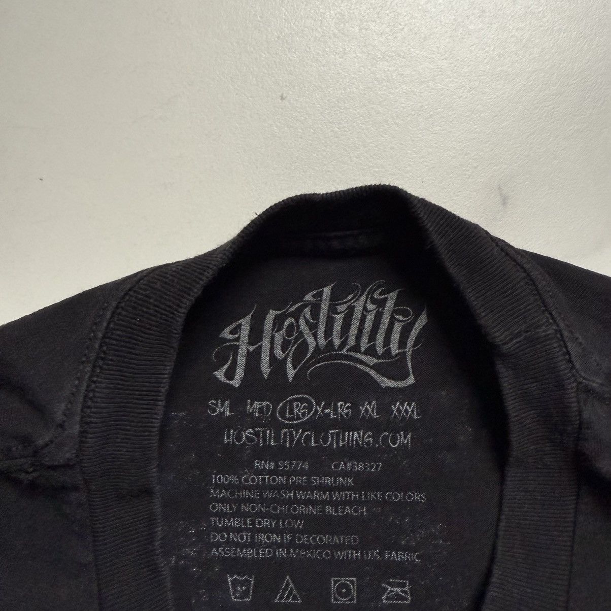 West Coast Choppers Vintage Hostility Fate/Luck/Bike/Fuck Tee Size US L / EU 52-54 / 3 - 7 Thumbnail
