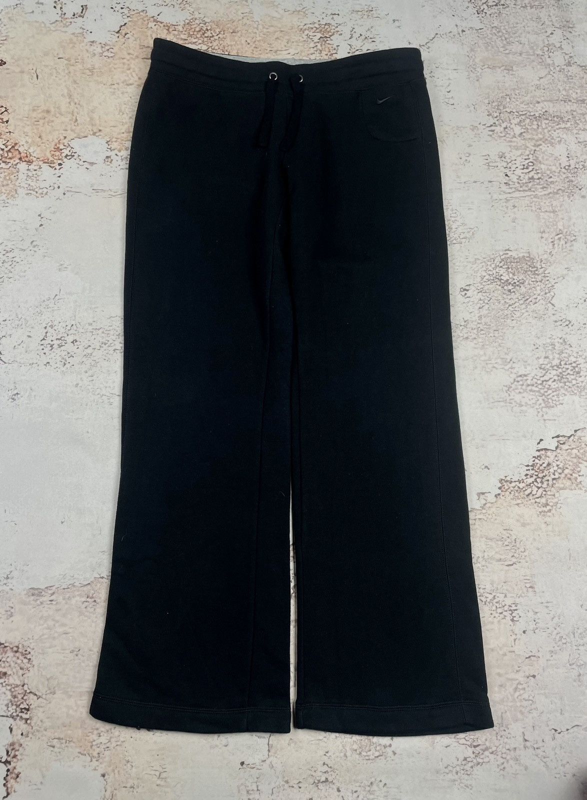 Nike Nike S Black Straight Fit Baggy Pants Skate Streetwear G Size 27" / US 4 / IT 40 - 1 Thumbnail