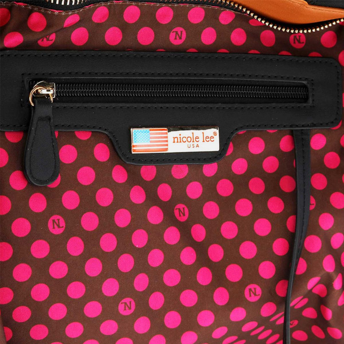 Other Nicole Lee USA Geometric Pattern Large Handbag Size ONE SIZE - 2 Thumbnail