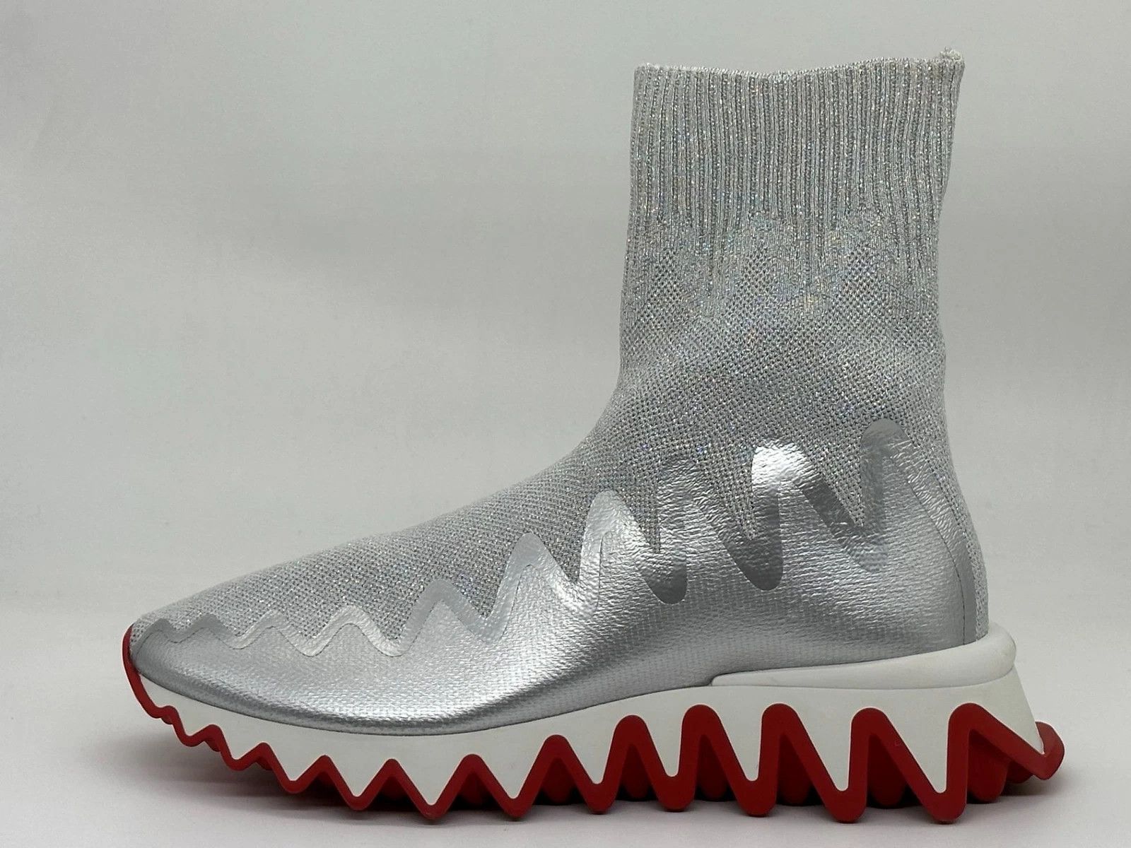 Christian Louboutin o1s1wg110226 Boots in Silver Size US 10 / IT 40 - 5 Thumbnail