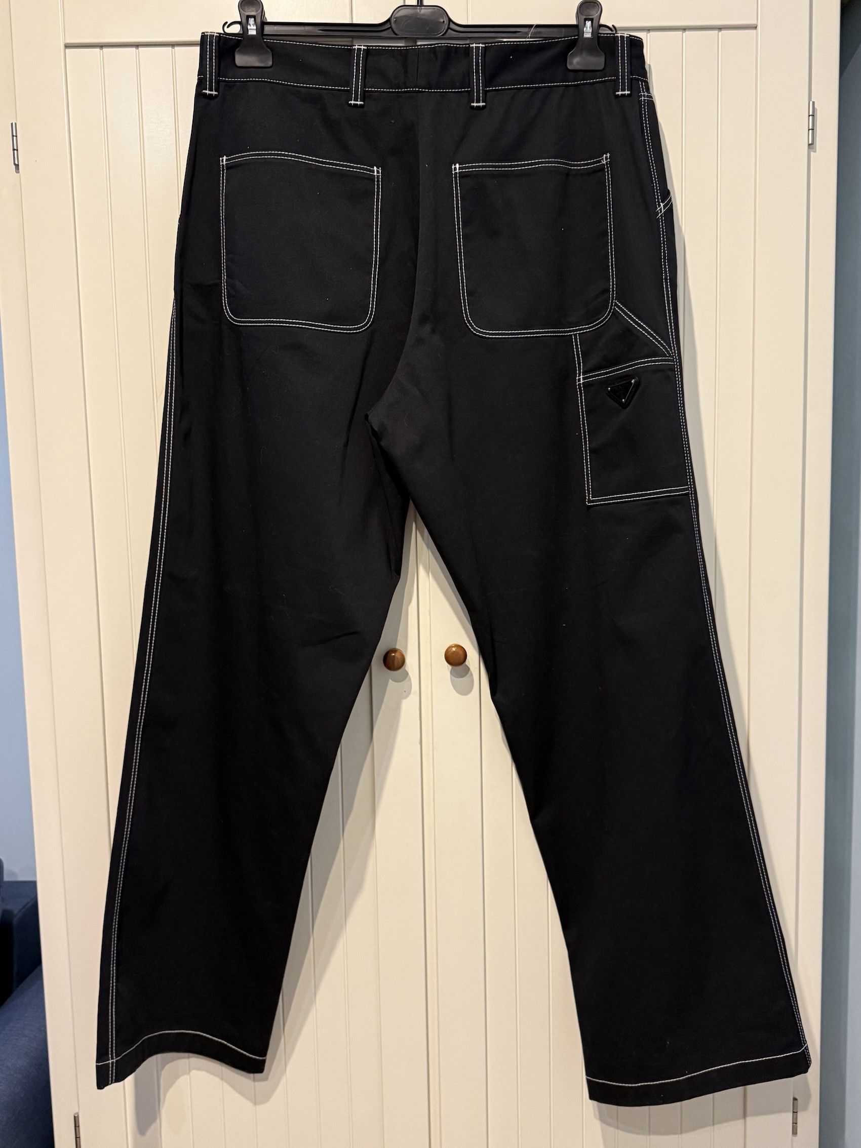 Prada Cargo Pant Contrast Stitching Size US 36 / EU 52 - 2 Thumbnail