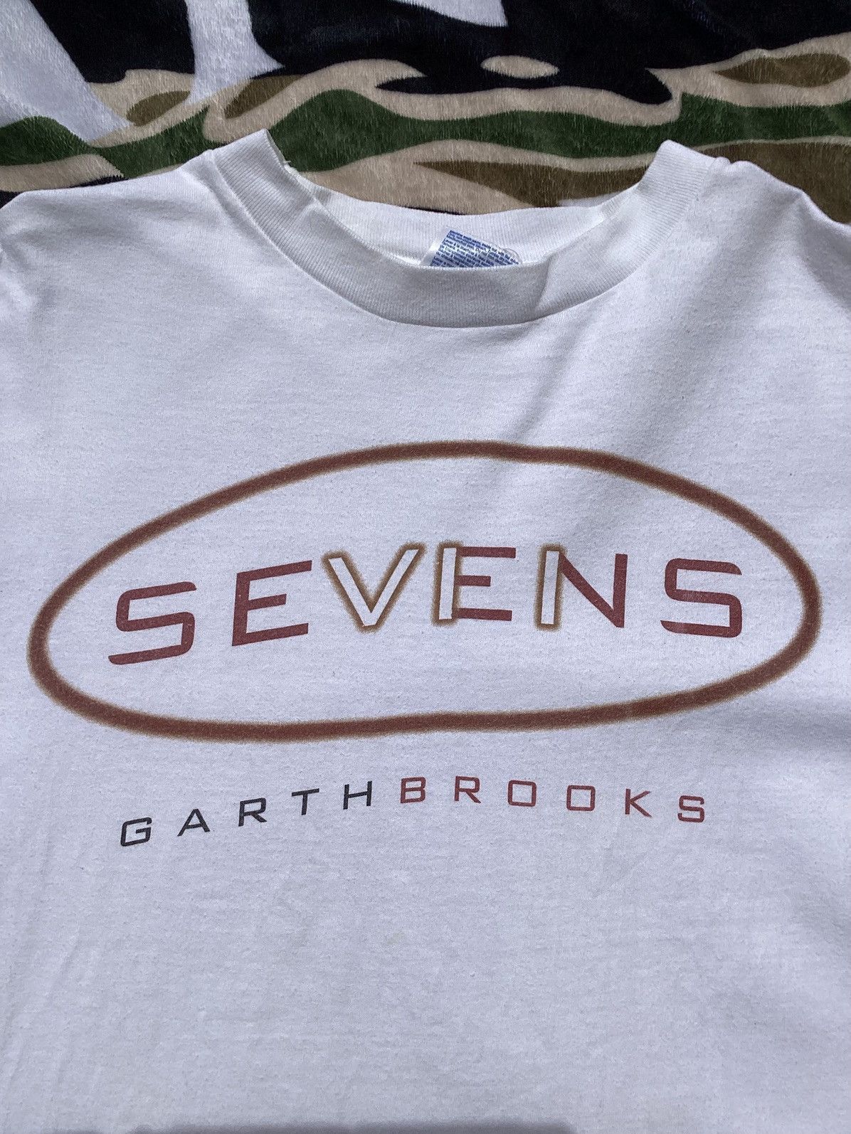 Band Tees × Vintage Vintage 1998 Garth Brooks seven world tour country band Tee Size US XL / EU 56 / 4 - 2 Thumbnail