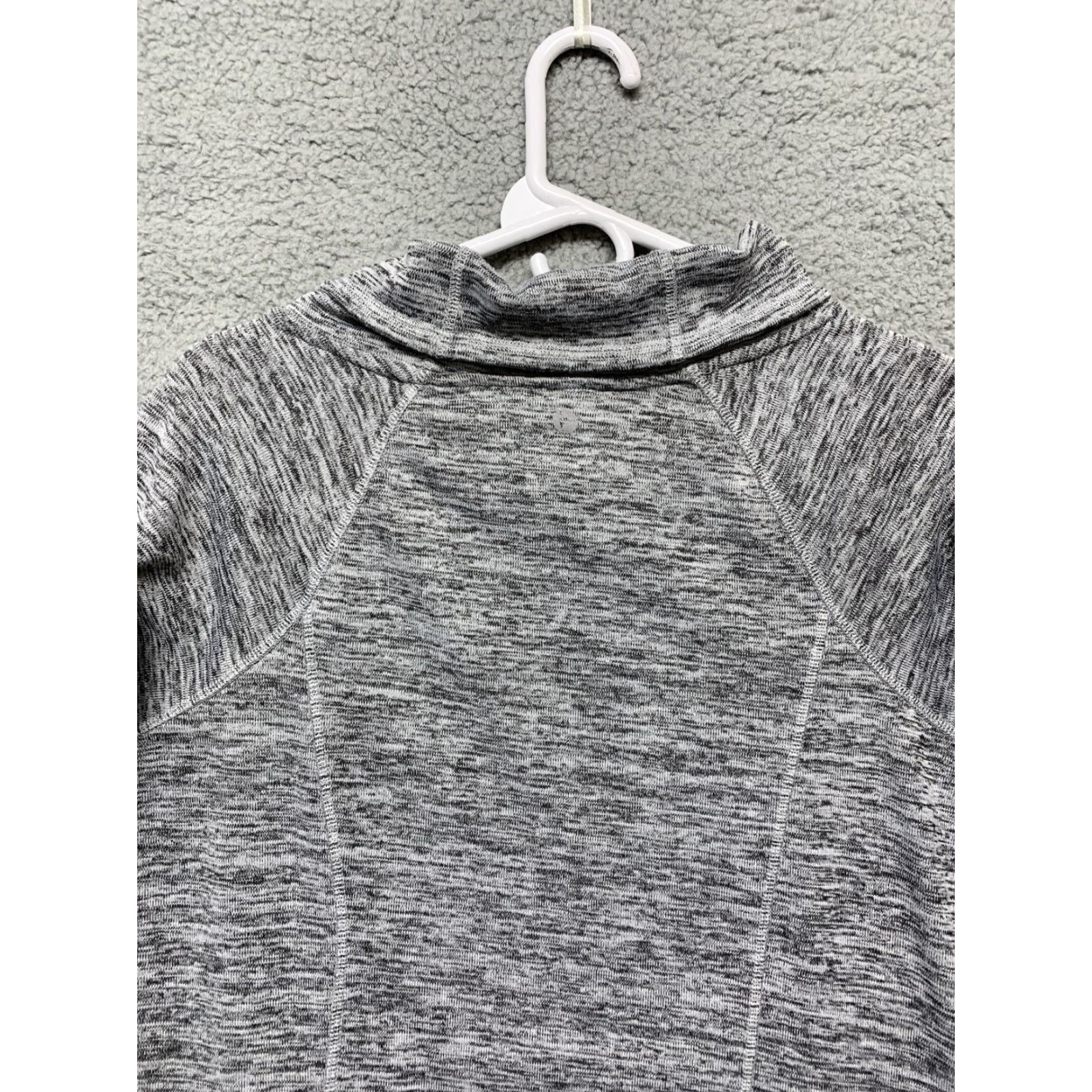 Vintage 90 Degrees Women’s Sz L Pullover Sweatshirt Heather Gray Thumb Holes 2 Pockets Casual Mens? Size L / US 10 / IT 46 - 6 Thumbnail
