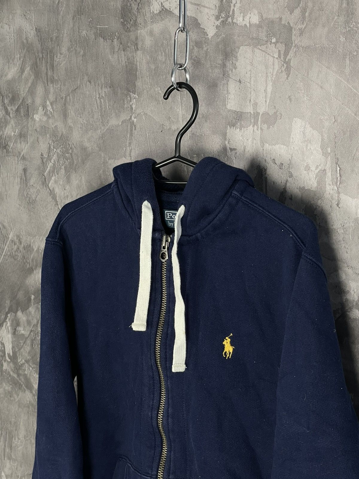 Polo Ralph Lauren × Ralph Lauren × Vintage Vintage Ralph Lauren Polo Zip Hoodie Blue Size:S Size US S / EU 44-46 / 1 - 7 Thumbnail