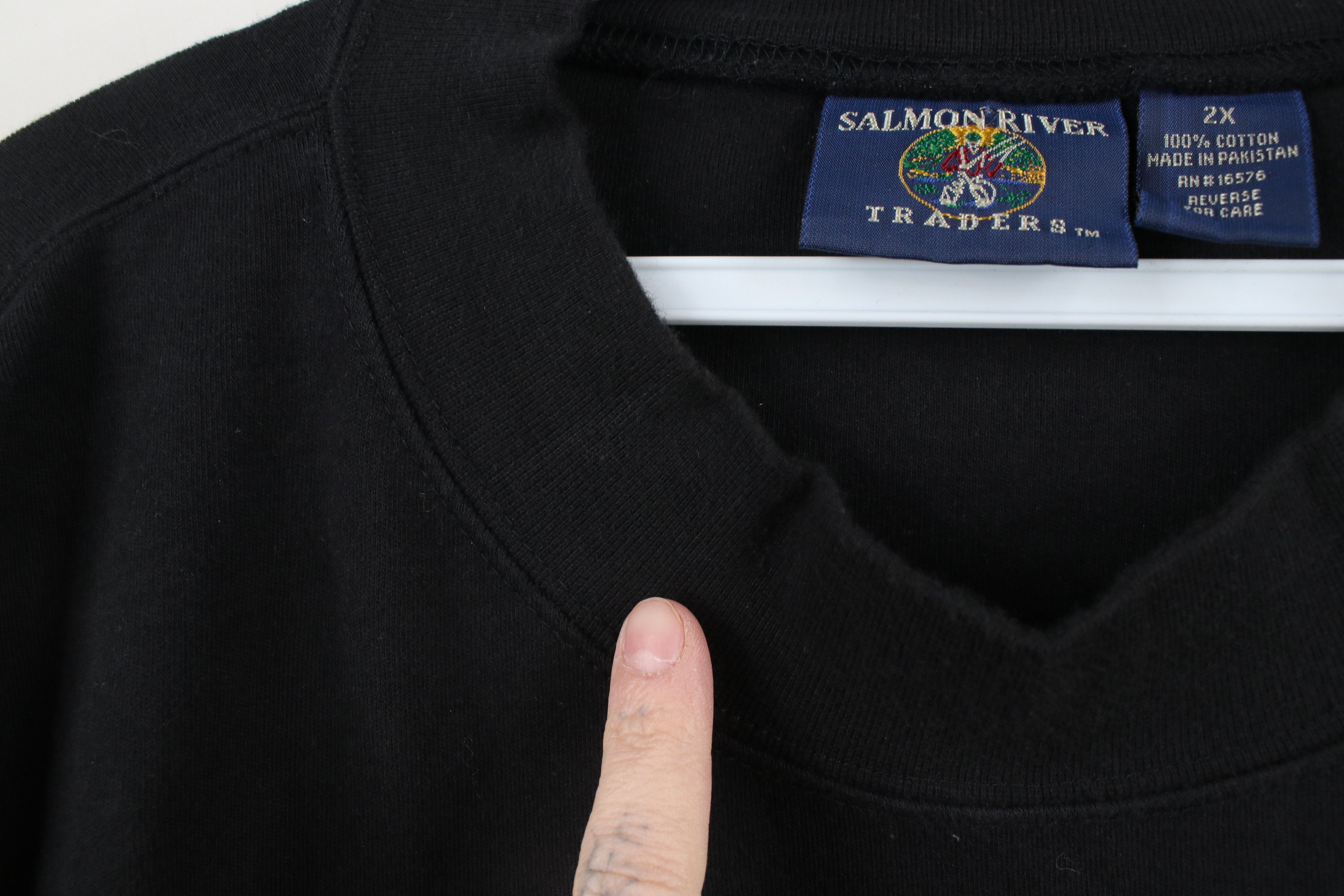 Vintage Vintage 90s Streetwear Baggy Fit Long Sleeve T-Shirt Cotton Size US XXL / EU 58 / 5 - 5 Thumbnail