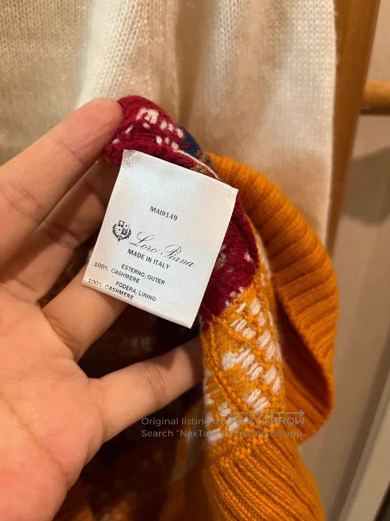 Loro Piana Loro Piana Holiday Limited Cashmere Sweater Size XS / US 0-2 / IT 36-38 - 6 Thumbnail