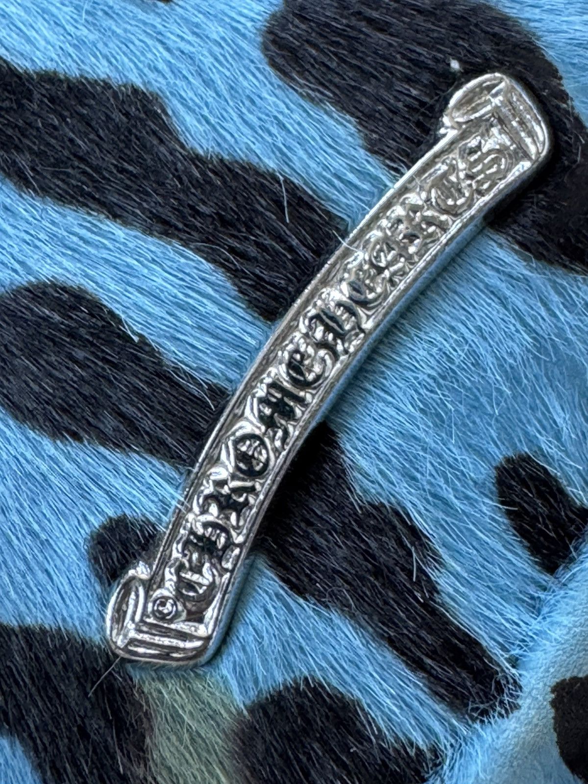 Chrome Hearts Chrome Hearts St. Barth Exclusive Blue Cheetah Taka bag Size ONE SIZE - 6 Thumbnail