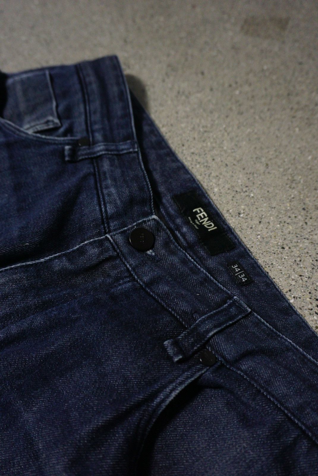 Fendi Fendi Embroidered Denim Jeans Size US 32 / EU 48 - 4 Thumbnail