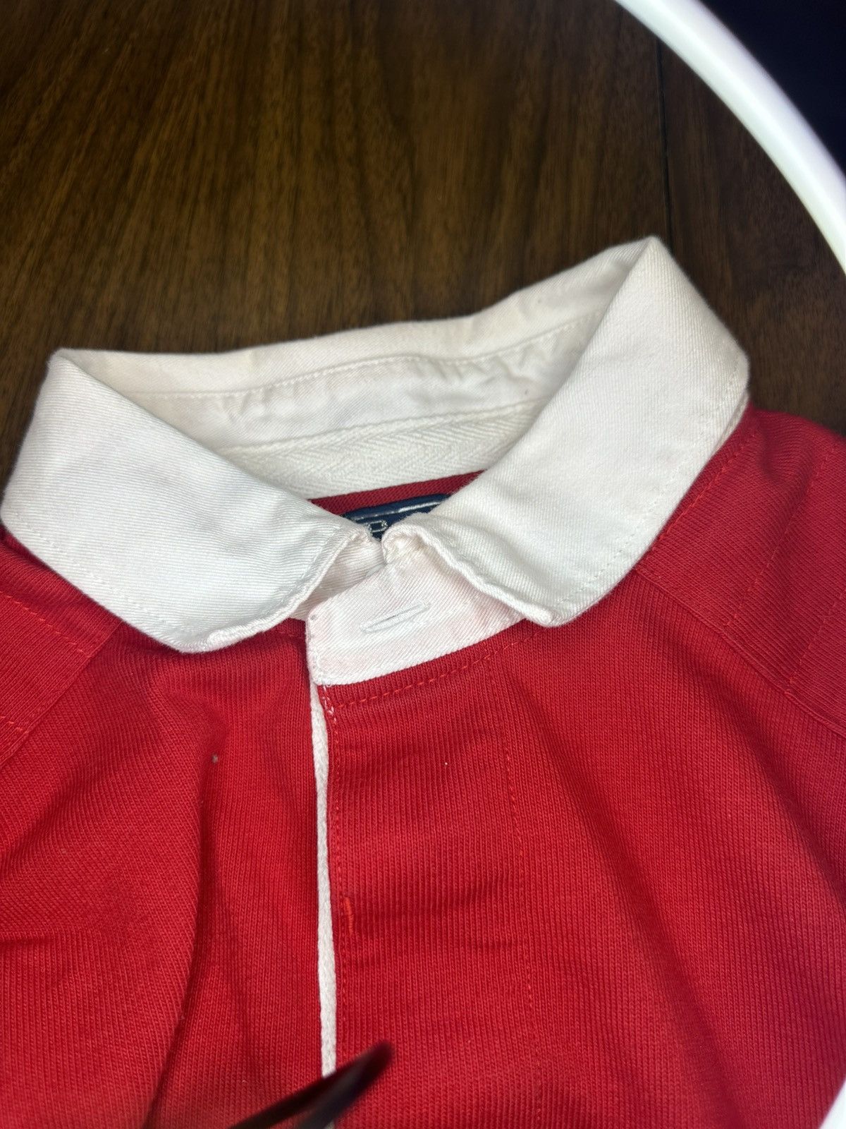 Polo Ralph Lauren × Rugby Ralph Lauren × Vintage Vintage Polo Ralph Lauren Rugby Long Sleeve Size US XL / EU 56 / 4 - 6 Thumbnail