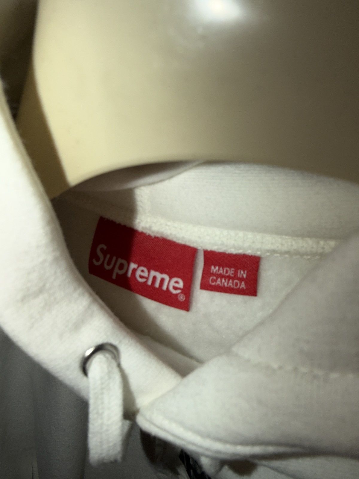 Supreme Supreme motion logo hoodie white sz L new Size US L / EU 52-54 / 3 - 3 Thumbnail