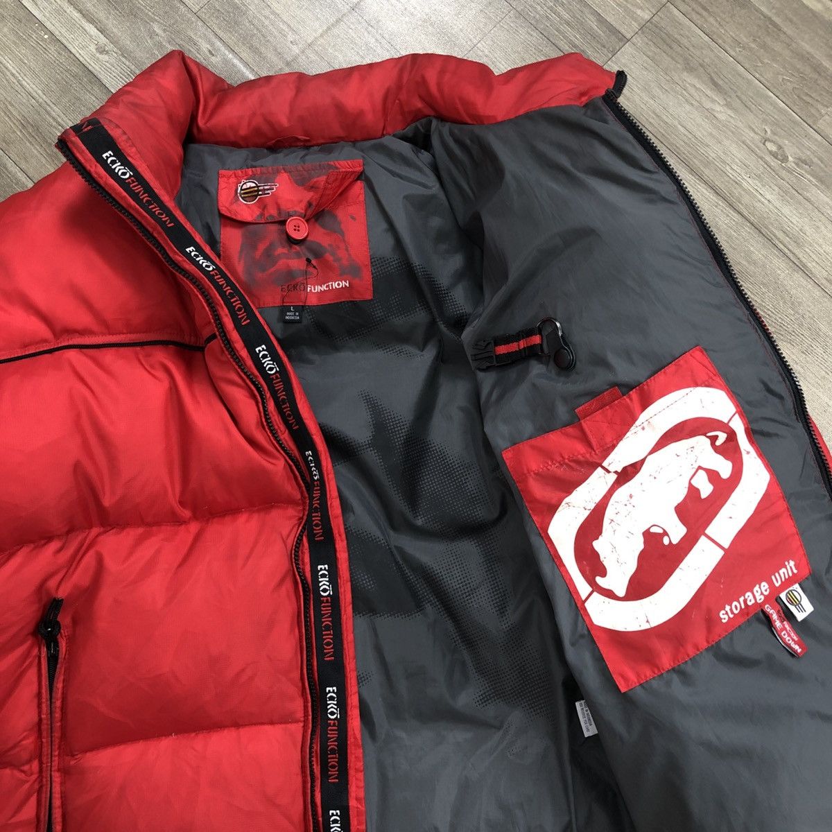 Ecko Unltd. Vintage 90’s Ecko Unltd Funtion Game Down Jacket Y2K Hiphop Size US XL / EU 56 / 4 - 5 Thumbnail