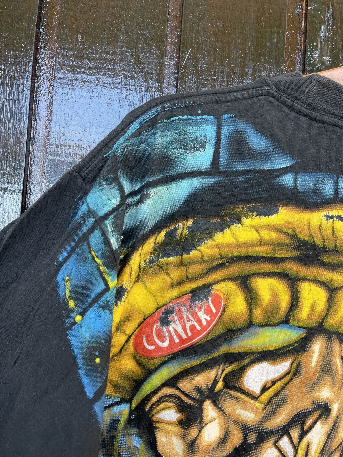 Vintage Vintage 90s CONART Kray One Graffitti AOP Bootleg Size US M / EU 48-50 / 2 - 10 Thumbnail