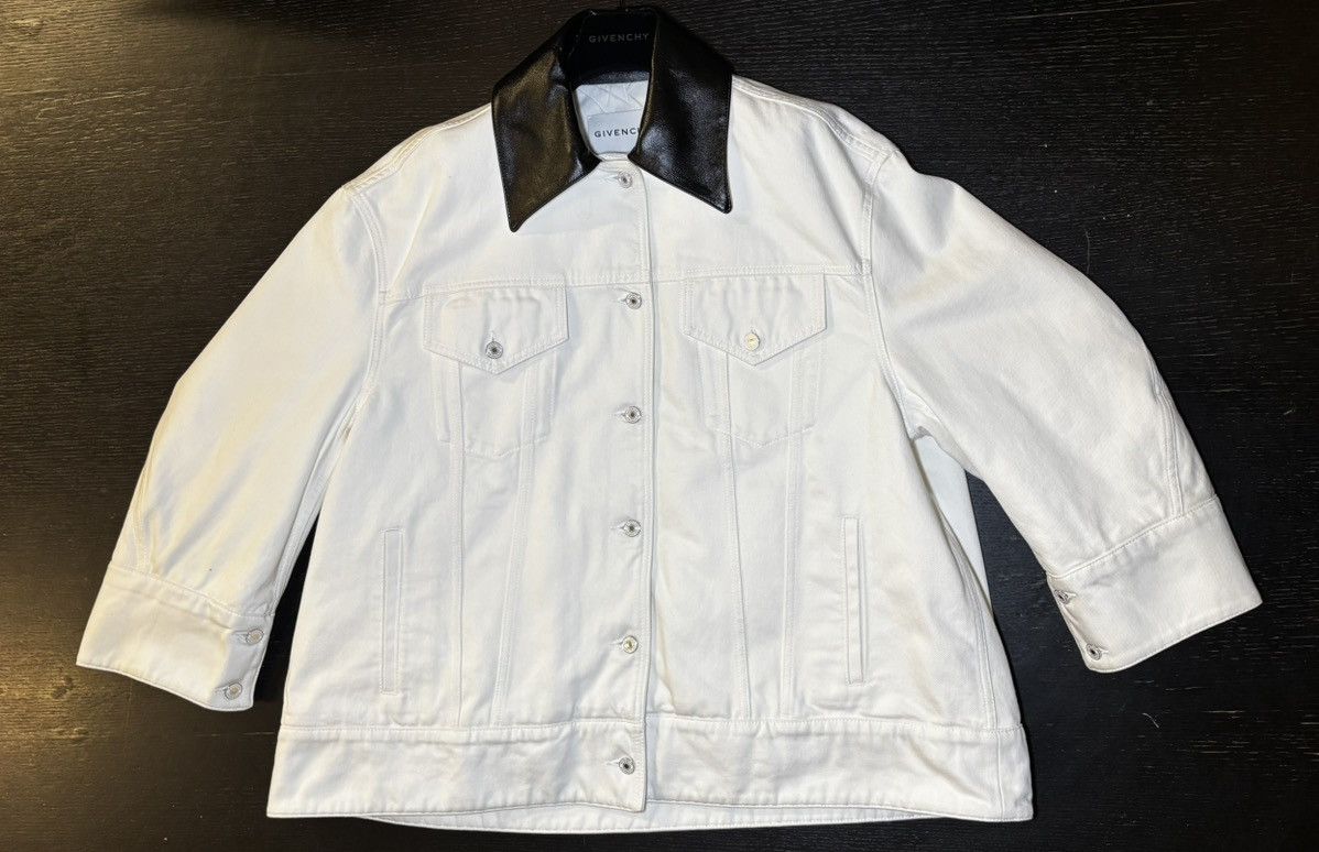 Givenchy Givenchy - Giacca denim bianco Size XS / US 0-2 / IT 36-38 - 2 Thumbnail