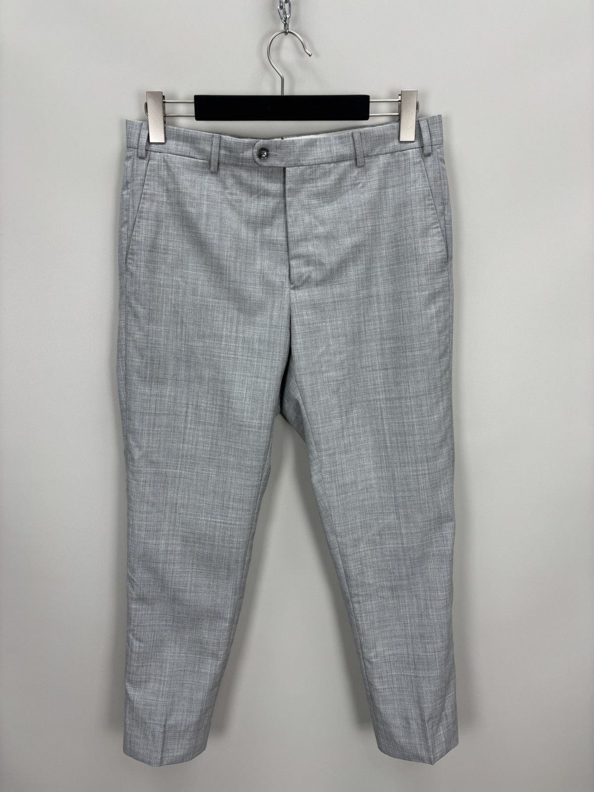 Suitsupply Mens pants Suitsupply Size 48 Color Gray Size US 32 / EU 48 - 2 Thumbnail