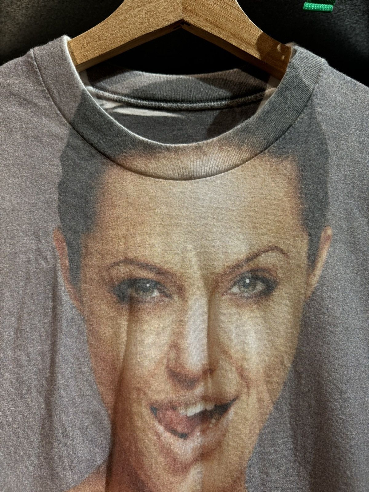 Vintage Vintage OVP Angelina Jolie Single Stitch White Tee Size M / US 6-8 / IT 42-44 - 2 Thumbnail