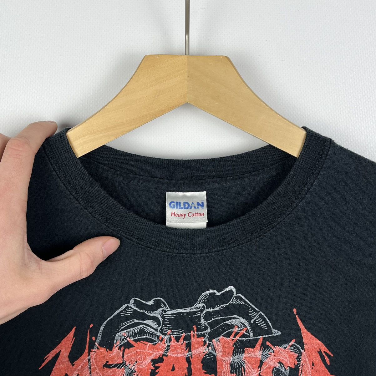 Band Tees Vintage Metallica Pushead Rare Rock Band T Shirt 2000’s Size US M / EU 48-50 / 2 - 10 Thumbnail