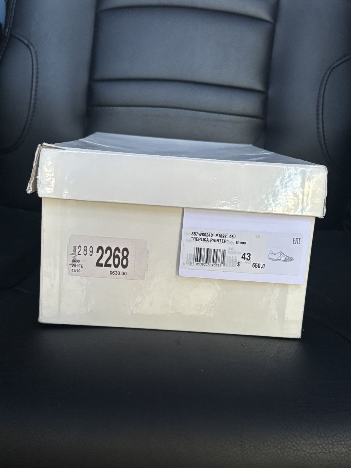 Maison Margiela Maison Margiela GAT Replica Paint Splatter White Size US 10 / EU 43 - 7 Thumbnail