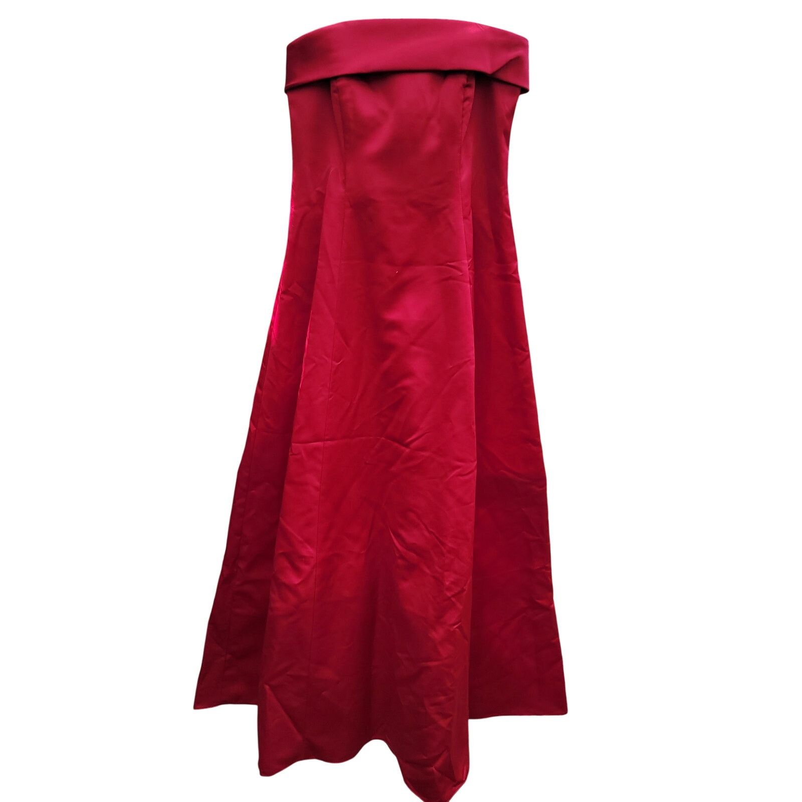 Other Michaelangelo Red Sleeveless Party Dress - Size 6 Size M / US 6-8 / IT 42-44 - 1 Thumbnail