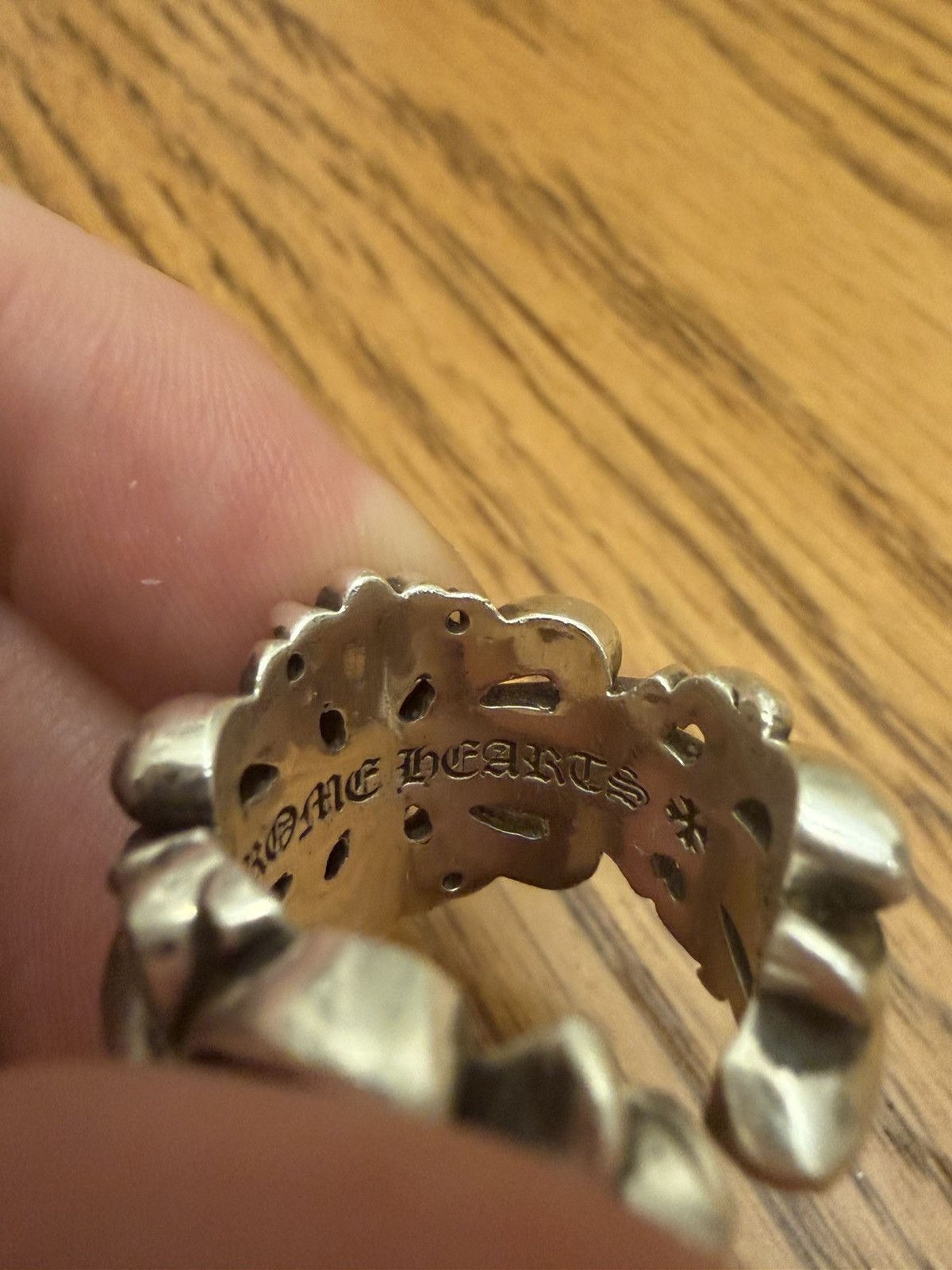 Chrome Hearts Chrome Hearts Double Floral Ring Size ONE SIZE - 6 Thumbnail