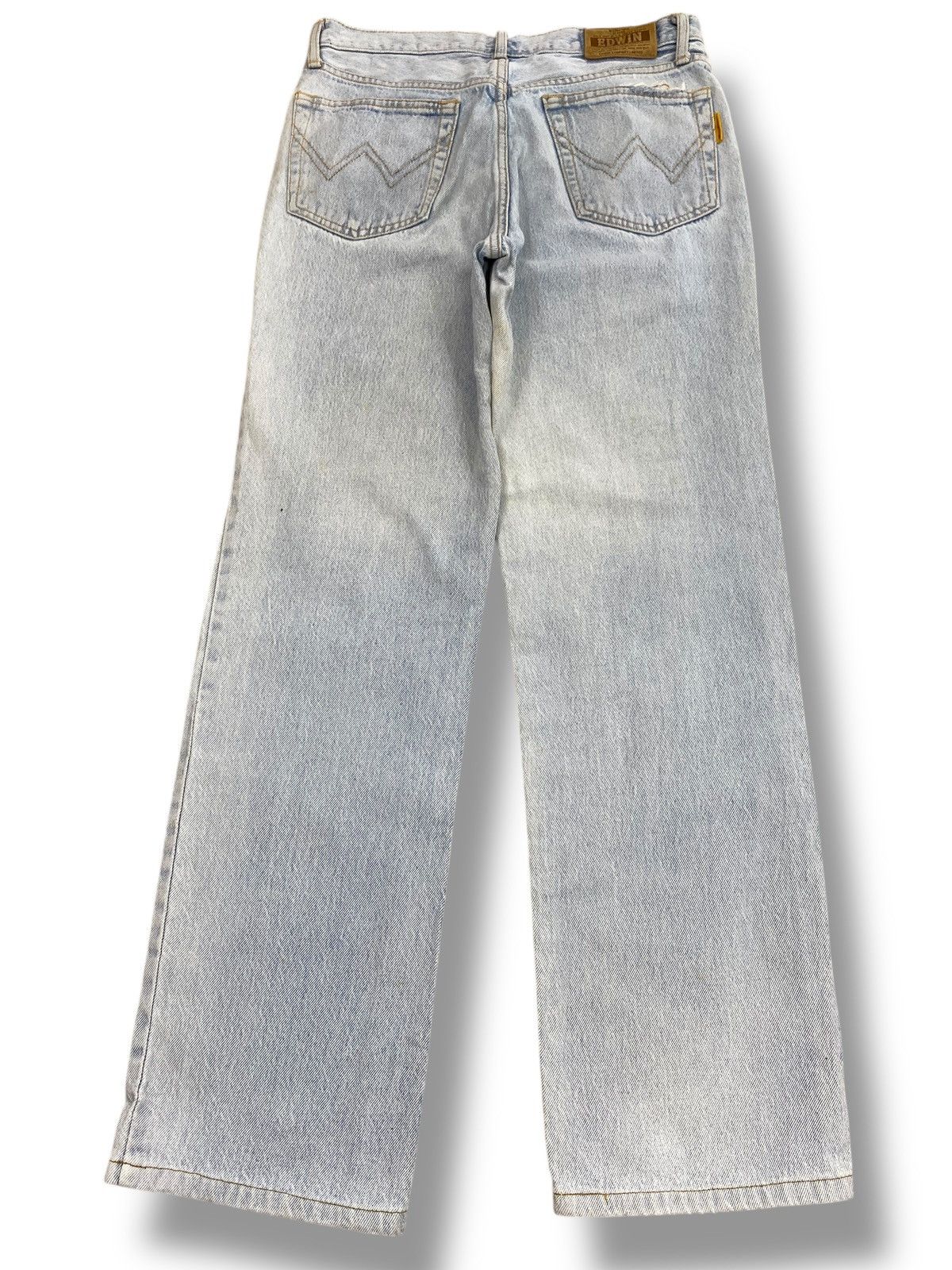 Edwin Edwin Brand Faded Light Wash Style Straight Cut Jeans Size US 30 / EU 46 - 3 Thumbnail