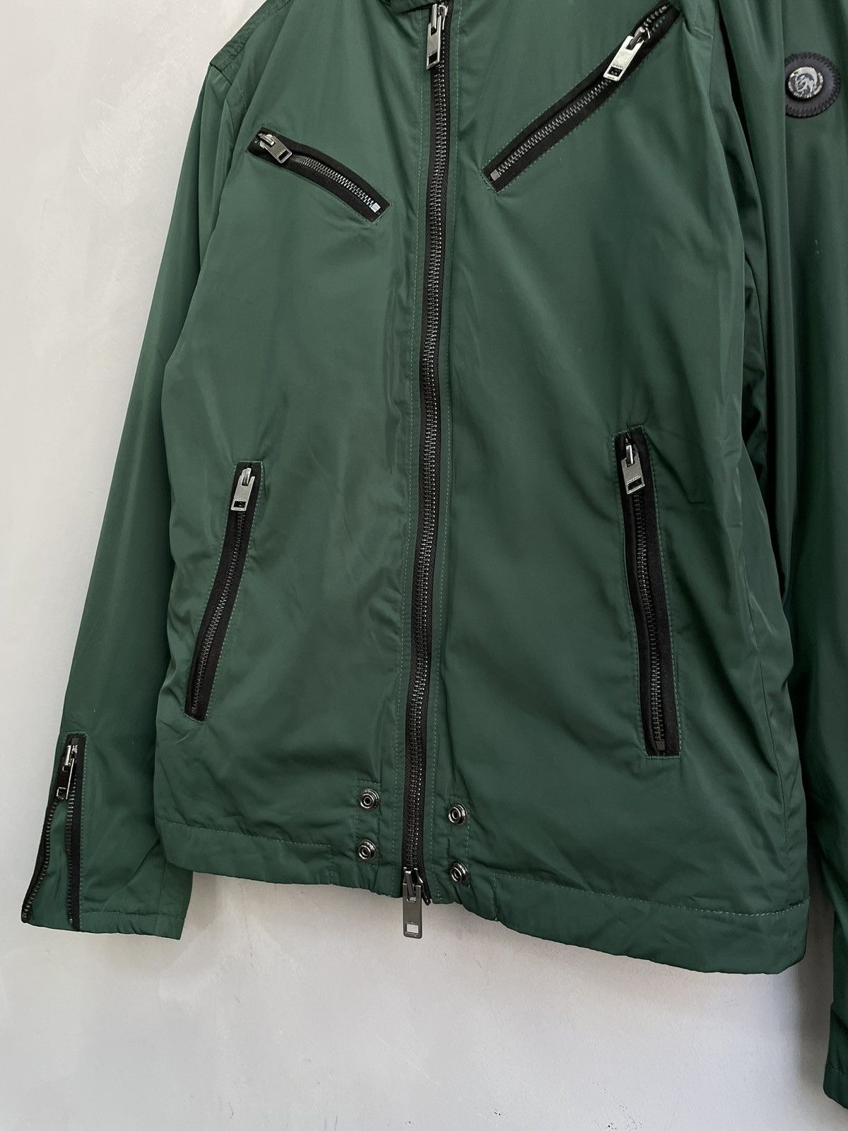 Diesel Racing zipper Diesel rare light jacket y2k Size US M / EU 48-50 / 2 - 5 Thumbnail