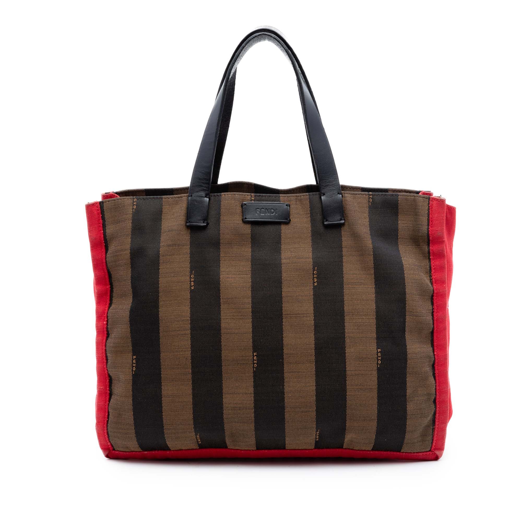 Fendi Pequin Canvas Simply Shopping Tote Size ONE SIZE - 1 Thumbnail