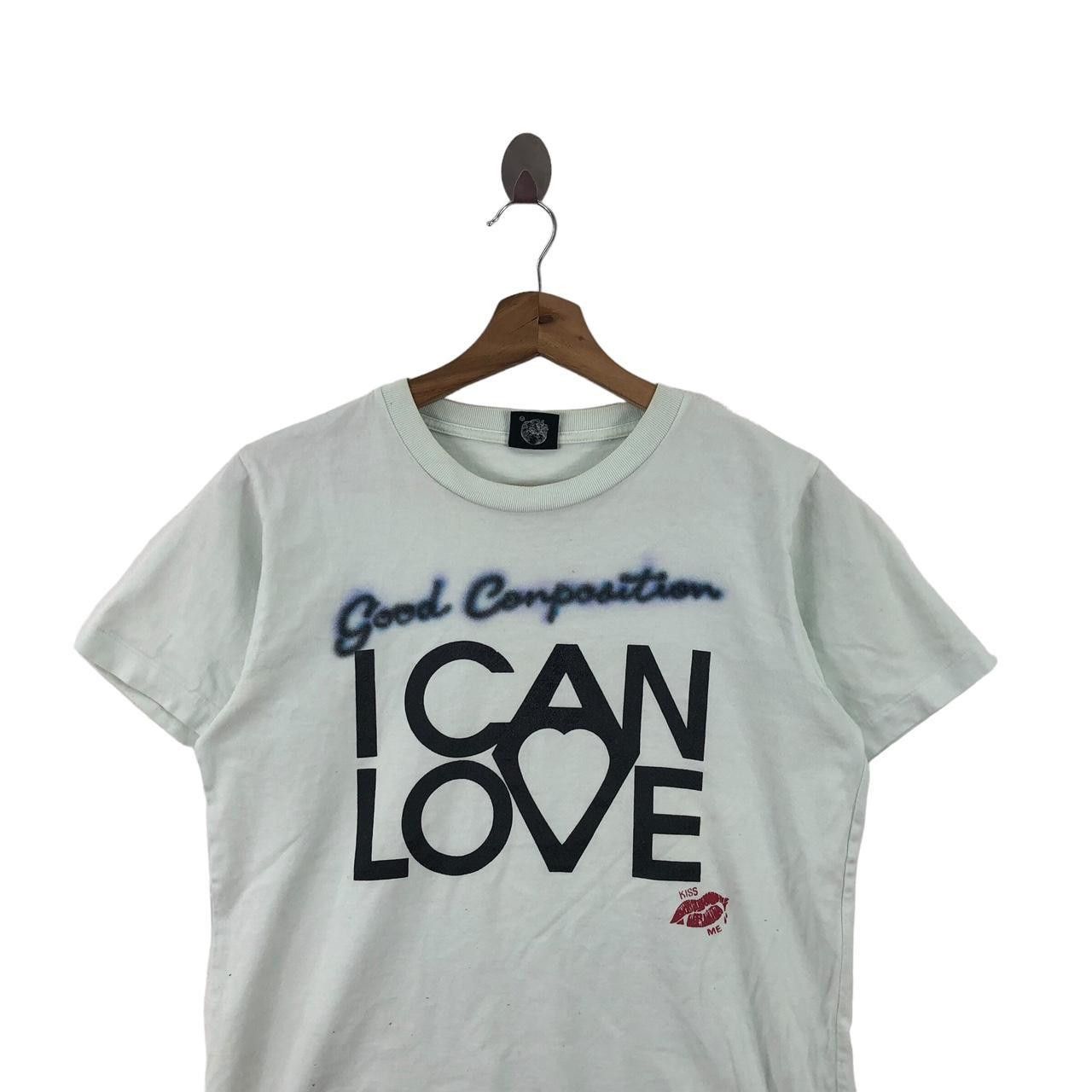 Japanese Brand RNA JAPAN I Can Love Good Composition Tee Shirt Top Punk Size M / US 6-8 / IT 42-44 - 3 Thumbnail