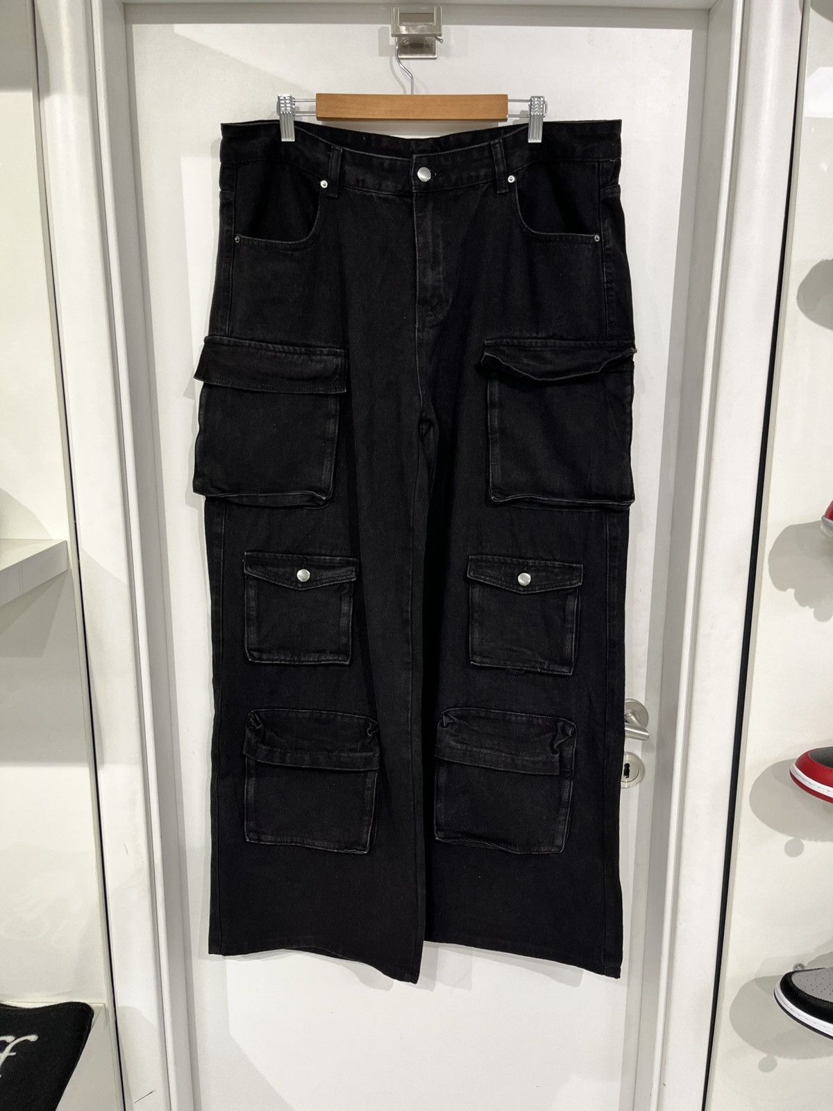 Other Denim Cargo Pants Black Size US 38 / EU 54 - 1 Thumbnail