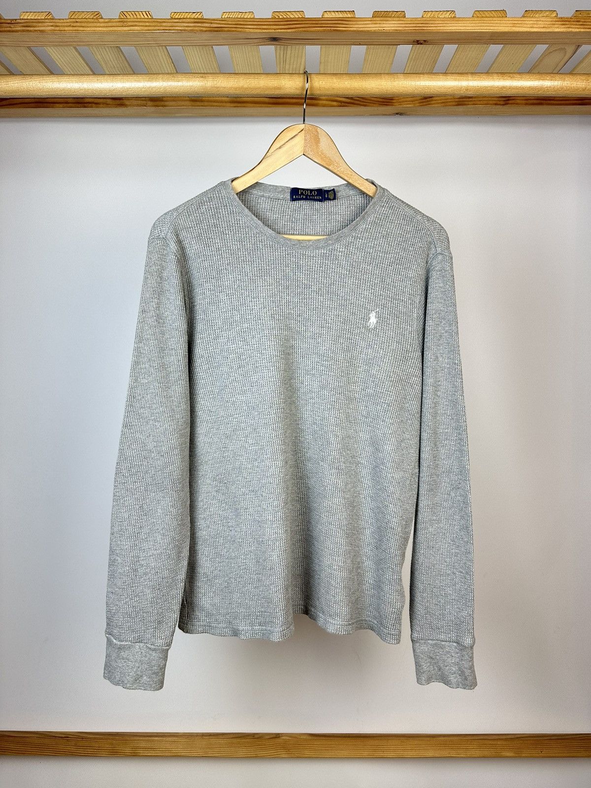 Polo Ralph Lauren × Ralph Lauren Polo Ralph Lauren Long Sleeve Sweatshirt Y2K Size L Size US L / EU 52-54 / 3 - 1 Thumbnail