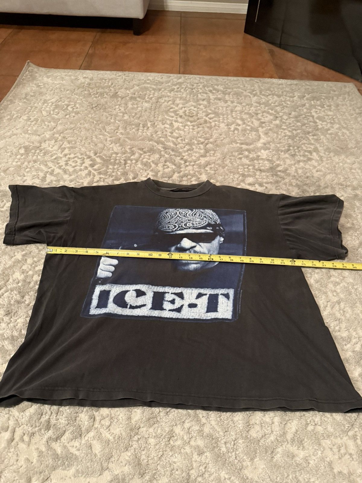 Vintage Vintage ice T T shirt Size US L / EU 52-54 / 3 - 3 Thumbnail