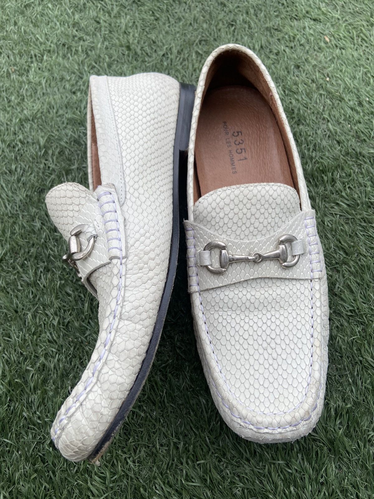 5351 POUR LES HOMMES 5351 Pour Les Hommes Leather Vero Cuoio Loafers Size 42 Size US 8.5 / EU 41-42 - 9 Thumbnail