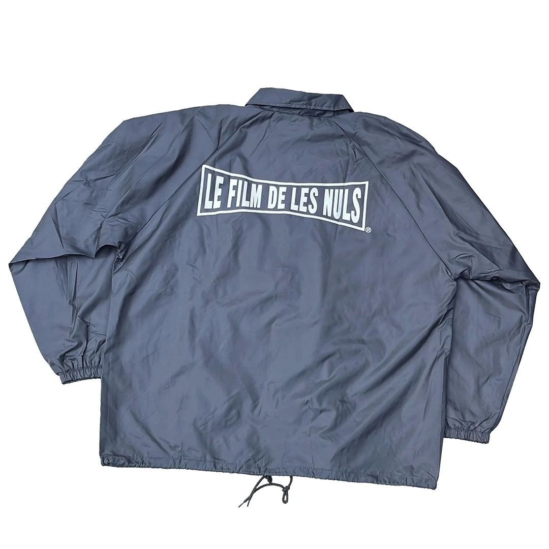 image of La Cié De La Peur - Les Nuls 1994 Vintage Movie Promo Jacket in Grey, Men's (Size XL)