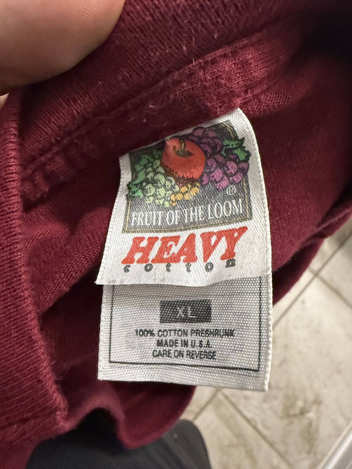 Fruit Of The Loom Vintage red silverchair tee Size US L / EU 52-54 / 3 - 3 Thumbnail