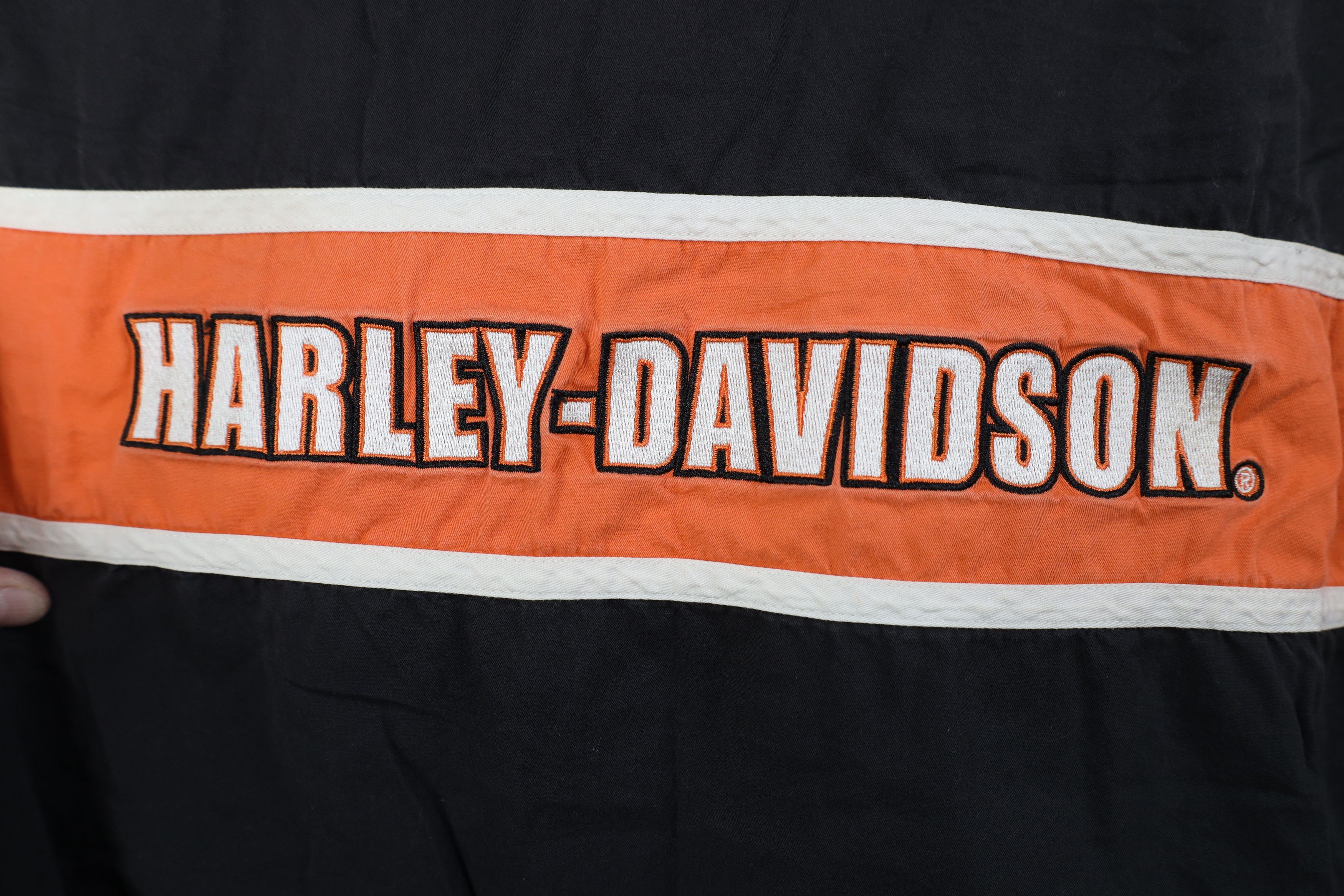 Harley Davidson Vintage Harley Davidson Mechanic Short Sleeve Button Shirt Size US XXL / EU 58 / 5 - 11 Thumbnail